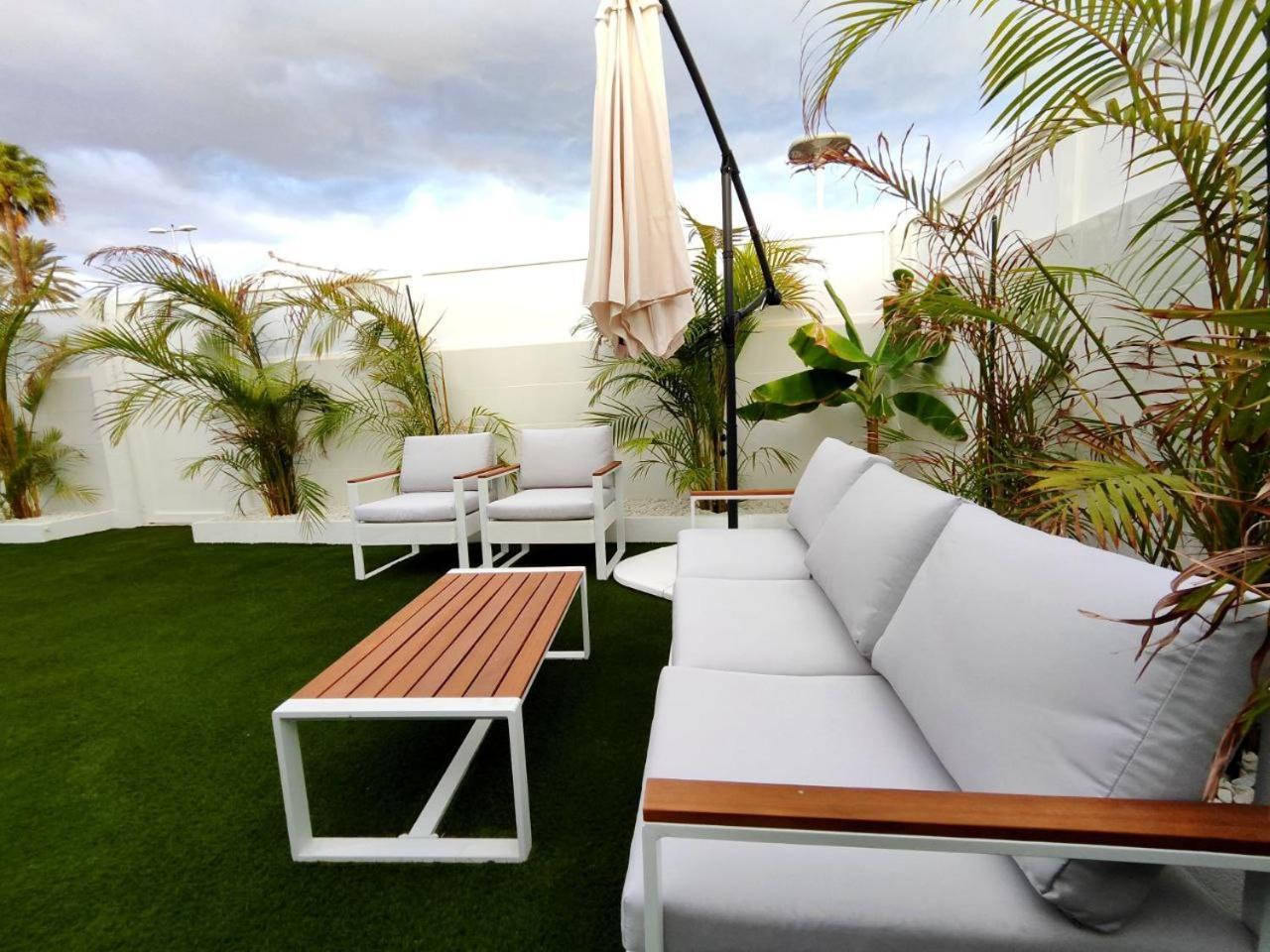 פלאייה דל אינגלז Bungalow "Bahia Azul" מראה חיצוני תמונה
