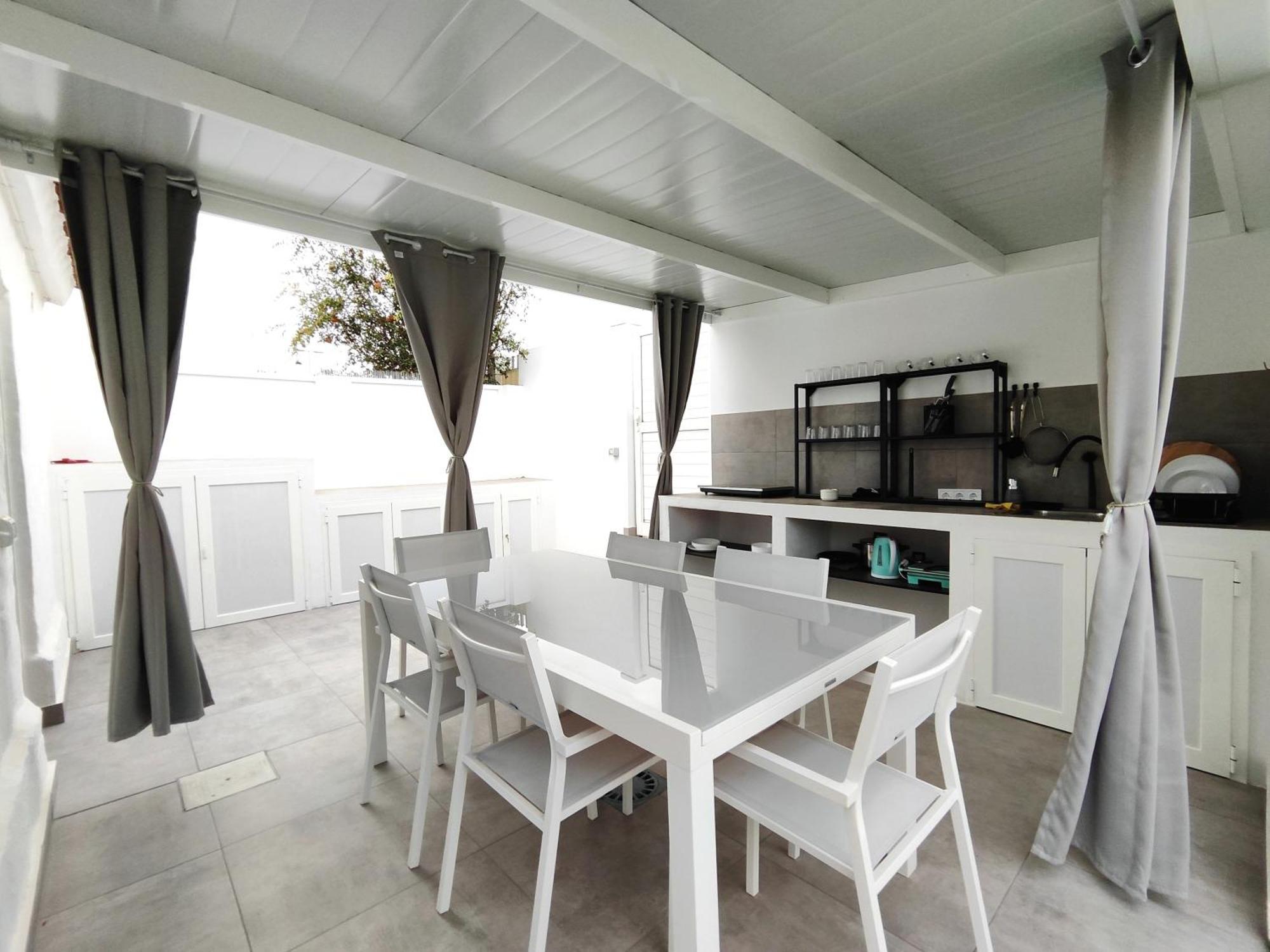 פלאייה דל אינגלז Bungalow "Bahia Azul" מראה חיצוני תמונה